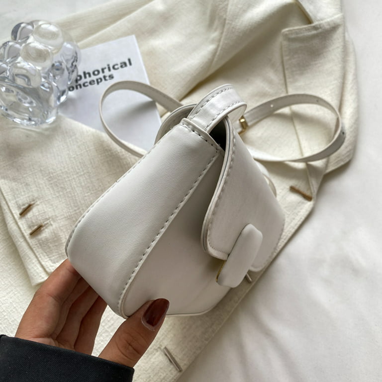 Fashionable Minimalist Style PU Leather Mini Bucket Bag in Beige, Vintage Shoulder Bag for Women's Everyday Outfits, Shopping, Commute,one-size