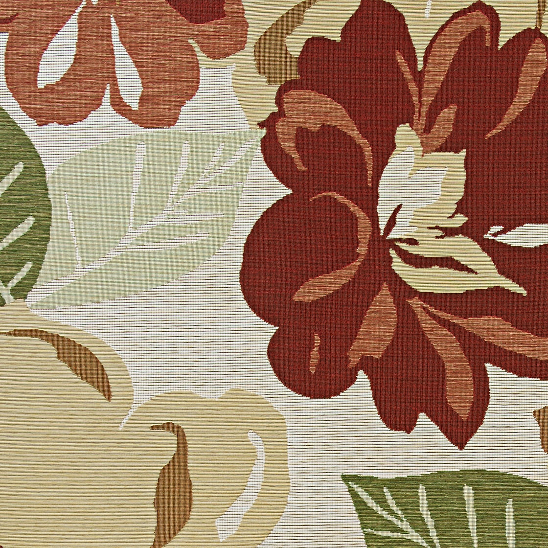 Couristan Dolce Novella Indoor/Outdoor Area Rug, 4' x 5'10", Rose Bud