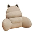 thumbnail image 4 of Coussin de Dossier pour Lit, Oreiller de Dossier, Oreiller de Repos pour Lit, Oreiller de Lecture Gris, 4 of 9