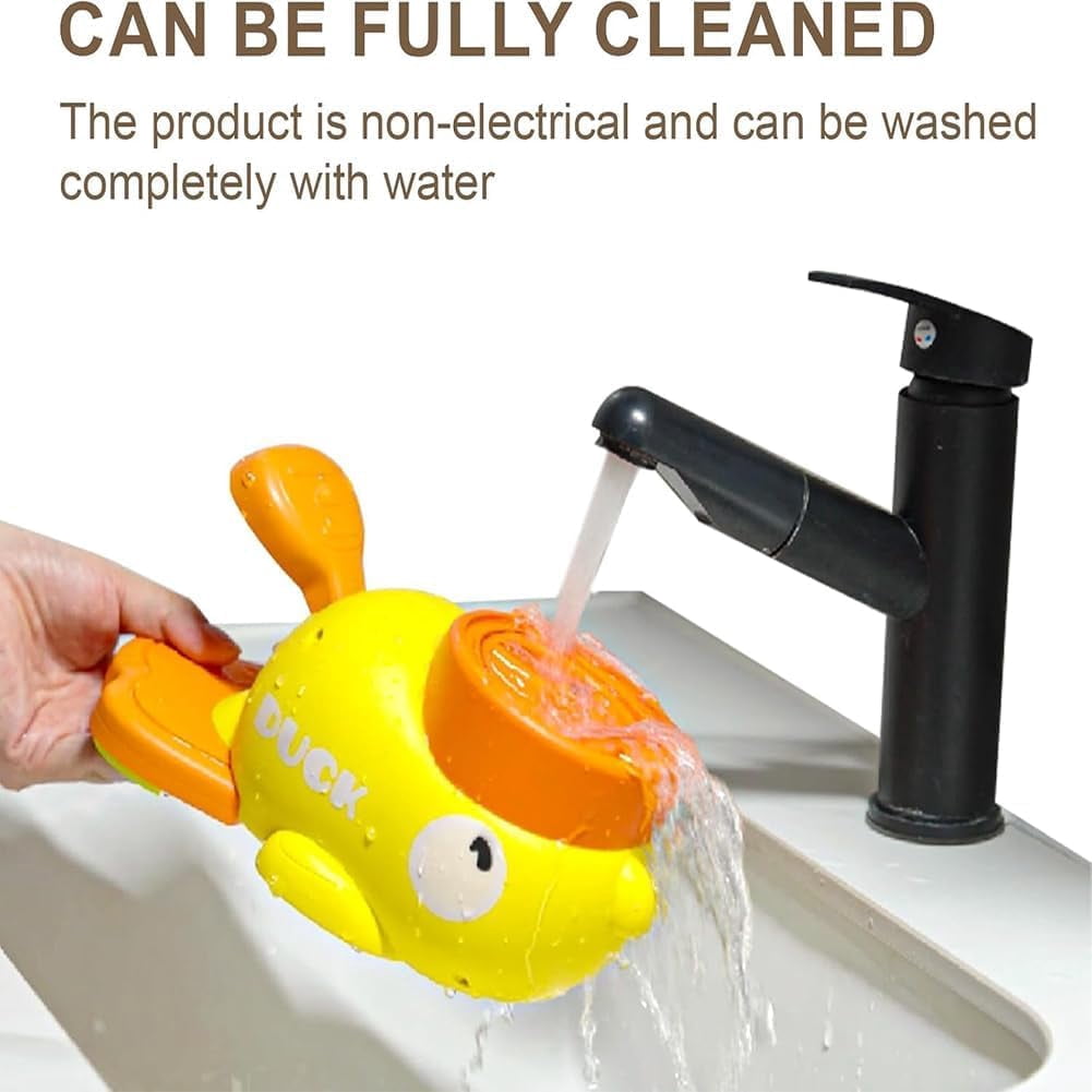 Duck Cat Treat Dispenser, Little Yellow Duck Cat Toy Treat Feeder, Cat Treat Dispenser Toy Interactive, for Small Medium Dogs and Cats, IQ Training and Exercise Small Animal Bowls