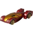 thumbnail image 2 of Hot Wheels Disney 100 Iron Man Character Car, 1:64 Scale Collectible Toy Car, 2 of 4