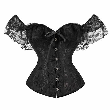 

Fashion Women s Boned Corsets Bandage Shapewear Lace Outfit Sexy Underwear
