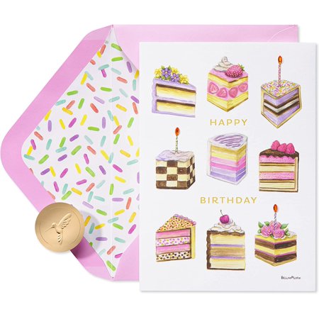 Papyrus Birthday Card - Designed by Bella Pilar (Serving Up a Birthday Wish)