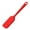 Red, variant on Silicone Spatula, Small Rubber Spoon Spatula Heat Resistant Seamless One Piece Design Non-Stick Spoonula Flexible Scrapers Baking Mixing Tool(10.91" x 1.97")