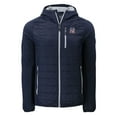 thumbnail image 2 of Men's Cutter & Buck  Navy New York Yankees Americana Rainier Primaloft Eco Raglan Full-Zip Hybrid Jacket, 2 of 3