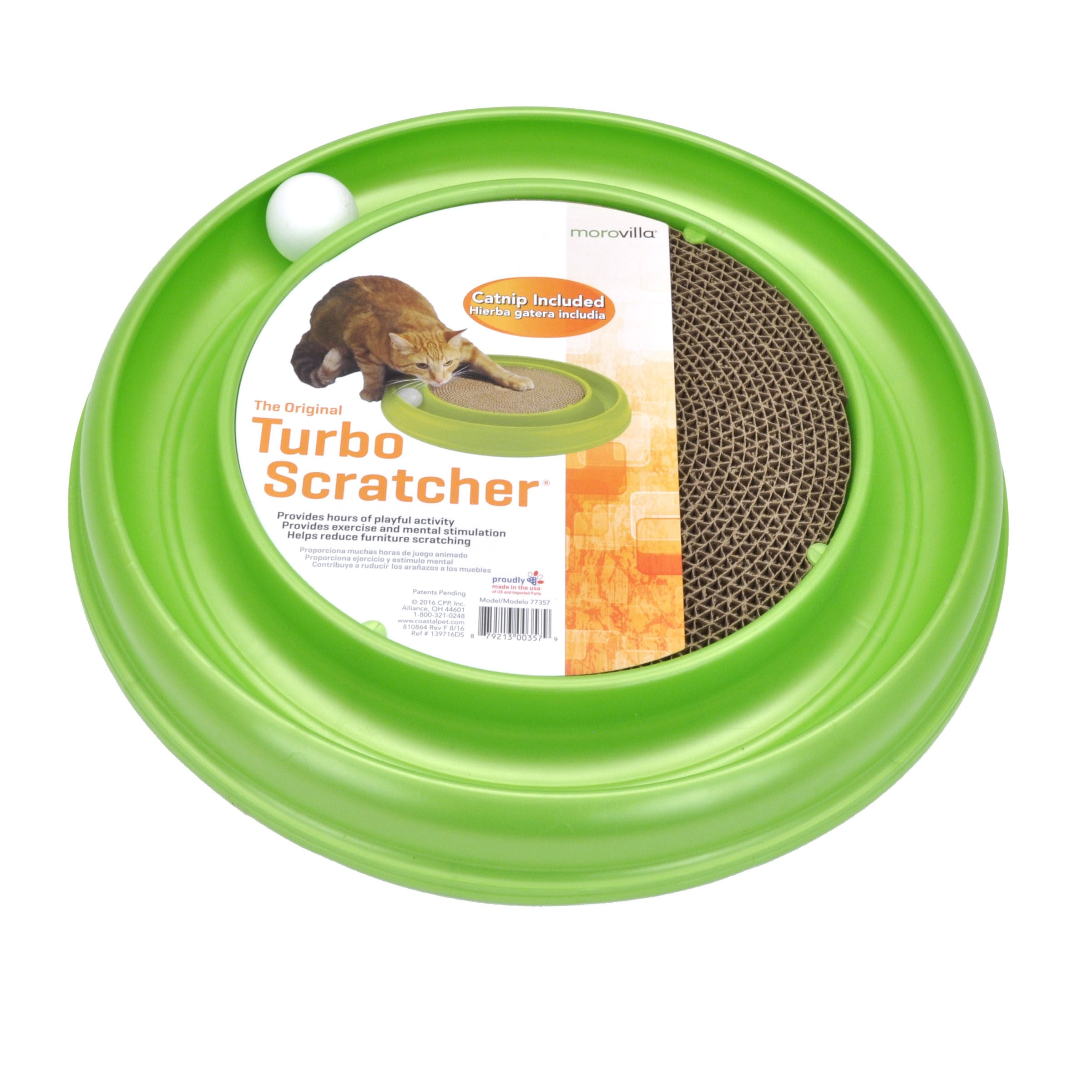 turbo scratcher cat toy