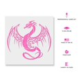 thumbnail image 2 of Plantillas de dragón de mylar Stencil Revolution - Dragones, 2 of 8