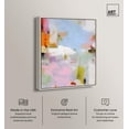 thumbnail image 2 of Roseate Hues II Canvas Print Bright Wall Decor by Art Remedy, Silver Frame, 36 x 45, 2 of 6