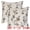 White, variant on Unique Bargains Throw Pillow Covers Set of 2, Floral Decor Cushion Cover Green 12" x 20"