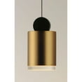 thumbnail image 5 of E20862-75BKGLD ET2 Lighting Nob-7.2W 1 LED Pendant-4 Inches wide by 7.5 inches high, 5 of 5