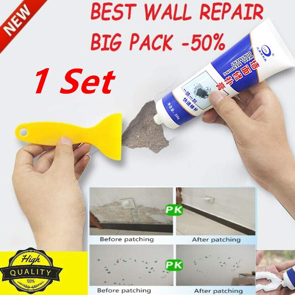 Hesroicy Waterproof Wall Repair Cream Ideal for Scratches, Peeling