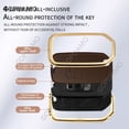 thumbnail image 6 of For Honda B 3 buttons Civic City Accord CRV XR-V Vezel Jade HRV Zinc alloy+leather Car Remote Key Cover Case Shell Accessories, 6 of 23