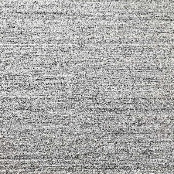 Ahgly Company Indoor Square Mid-Century Modern Silver Gray Solid Area Rugs, 3' Square