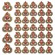 thumbnail image 1 of 40 monedas chinas de la suerte Monedas Feng Shui Monedas I Ching, 1 of 5