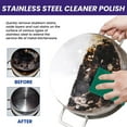 thumbnail image 3 of 2pcs Magical Nano-Technology Stainless Steel Cleaning Paste, Stainless Steel Clean Wax, Rust Remover for Metal, Rust Remover for Stainless Steel, Stainless Steel Cleaner and Polish, 3 of 6