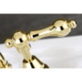 thumbnail image 4 of Kingston Brass KS7972AL English Country Standard Mount Bathroom Bridge Faucet, Polished Brass, 4 of 4