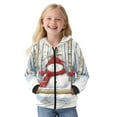 thumbnail image 4 of Chaqlin Galaxy Horse Fluffy Athletic Jacket for Youth and Boys - Fuzzy Hoodie for boys Long Sleeve Loose Hoodie for Sports and Casual, 4 of 7