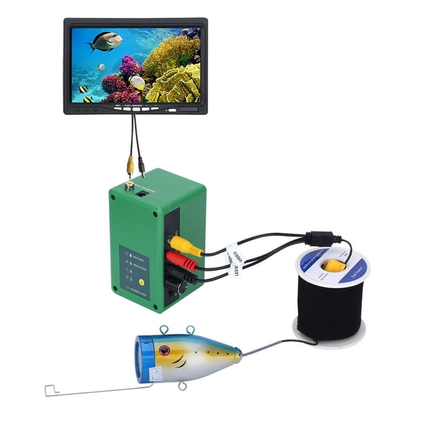 Caméra De Pêche Sous-marine Avec écran IPS 4.3”, Câble 30m, Vision Nocturne IR, Batterie 5000mAh, étanche IP68, Pour Glace, Lac, Mer Et Rivière