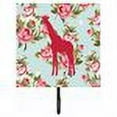 thumbnail image 2 of Caroline's Treasures BB1001-RS-BU-SH4 Giraffe Shabby Chic Blue Roses Leash or Key Holder, Blue, Single Hook, multicolor, 2 of 2