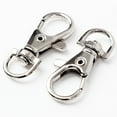 thumbnail image 5 of 50Pcs Lobster Trigger Swivel Clasp Hooks Clip Buckle Key Ring Keychain, 5 of 7