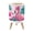 Color 1, variant on Small Trash Can with Lid Flamingo Serene Tropical Sunset Beach Soft Golden Hour 1.8 Gallon Dog Proof Trash Can Round Garbage Can Waste Bin Wastebasket for Bathroom Bedroom Living Room