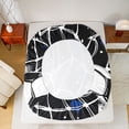 thumbnail image 5 of jejeloiu Football Soccer Sport Twin Sheet Sets,Ball Game Gaming Bedding For Boys Teens 3-Piece, 5 of 7