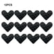 thumbnail image 4 of Injueey 12 unids/set de almohadillas antideslizantes para pisos de protección confiable que buscan nuevas formas múltiples para elegir Almacenamiento y organización del hogar Negro en forma de corazón, 4 of 6