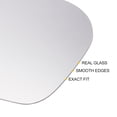thumbnail image 4 of Reemplazo de vidrio de espejo retrovisor del lado del conductor izquierdo, vidrio calefaccionado blanco con respaldo, adecuado para SEAT Altea, 4 of 6