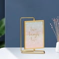 thumbnail image 4 of GROWTH TANK Photo Frame Cards Display Stand Holder Ornament Glass Front Rotating Photo Frame Aureate 23x15.5cm, 4 of 9