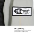 thumbnail image 4 of Finish Line Double-Layer SFI-5 Racing Suit Jacket, Grey Medium, 4 of 6