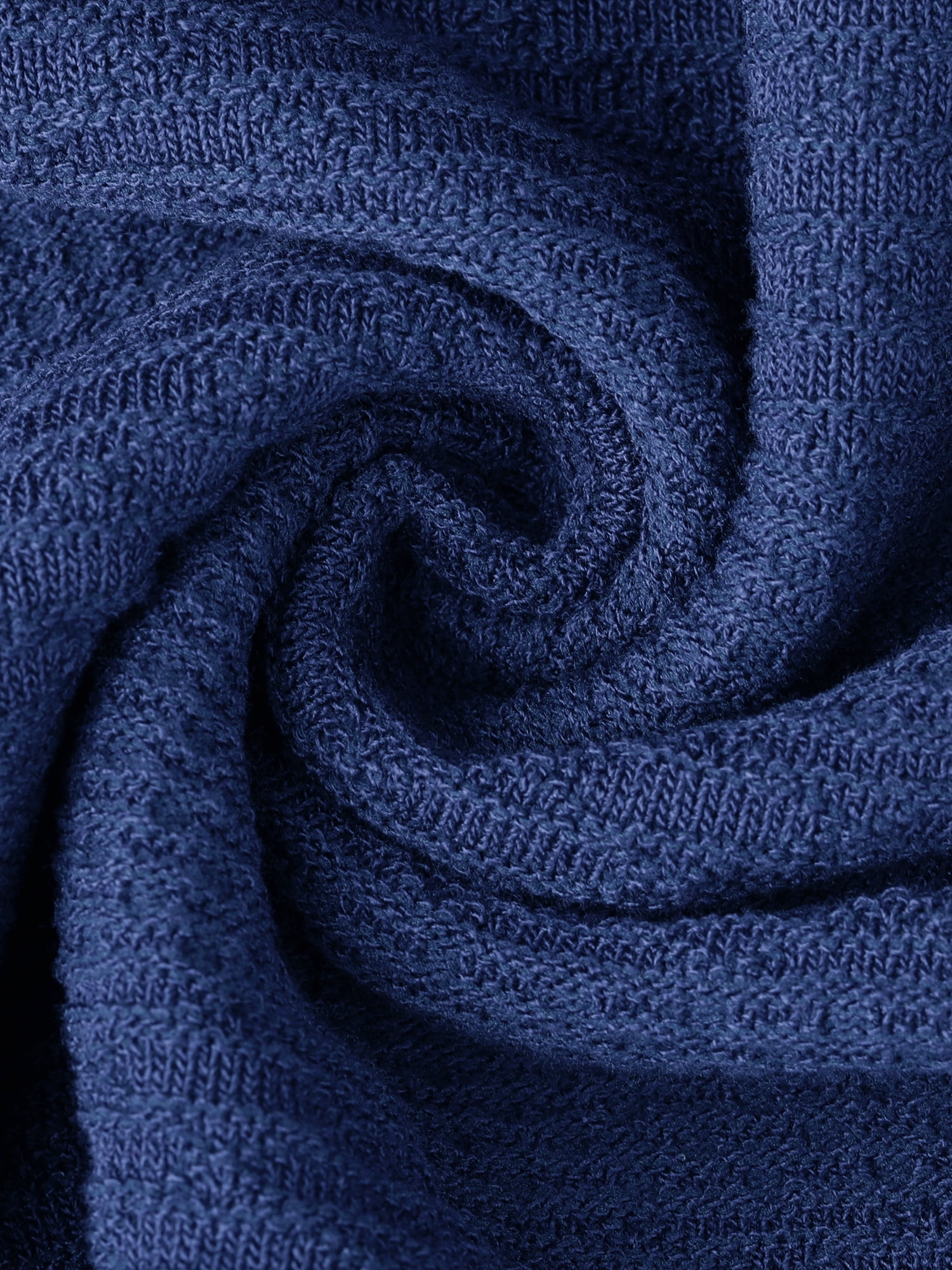 DARING DIVA Women's Maternity V Neck Stretchy Crochet Knit Dresses XL Navy Blue