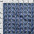 thumbnail image 2 of oneOone Polyester Spandex Medium Blue Fabric Animal Skin Craft Projects Decor Fabric Printed By The Yard 56 Inch Wide-XWB, 2 of 4