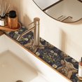 thumbnail image 2 of Yayeee Faucet Mat for Kitchen Sink 14.7" Diatomite Long Splash Guard Pad, Cows and Flowers, 2 of 7
