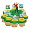 Golf Golfer Decorating Kit Cup Decoration Toppers