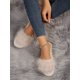 thumbnail image 3 of Women's Party Home Slippers With Fluffy Decoration For Bedroom, 3 of 3