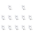 thumbnail image 4 of 12 clips de cuerda para exteriores, soportes para cables exteriores, fácil instalación, abrazaderas de línea, ganchos para colgar luces de hadas para claro, 4 of 10