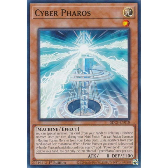 YuGiOh Structure Deck: Cyber Strike Common Cyber Pharos SDCS-EN010