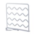 thumbnail image 4 of OULII White Plastic Closet Shelf Divider for Organizing Clothes Clamp Designed for Easy Use 0.8 Inch Thick, 4 of 8