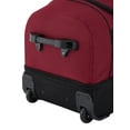 thumbnail image 6 of Protege Everyday Journey Large 30-inch Drop-Bottom Rolling Duffel, Red, 6 of 10