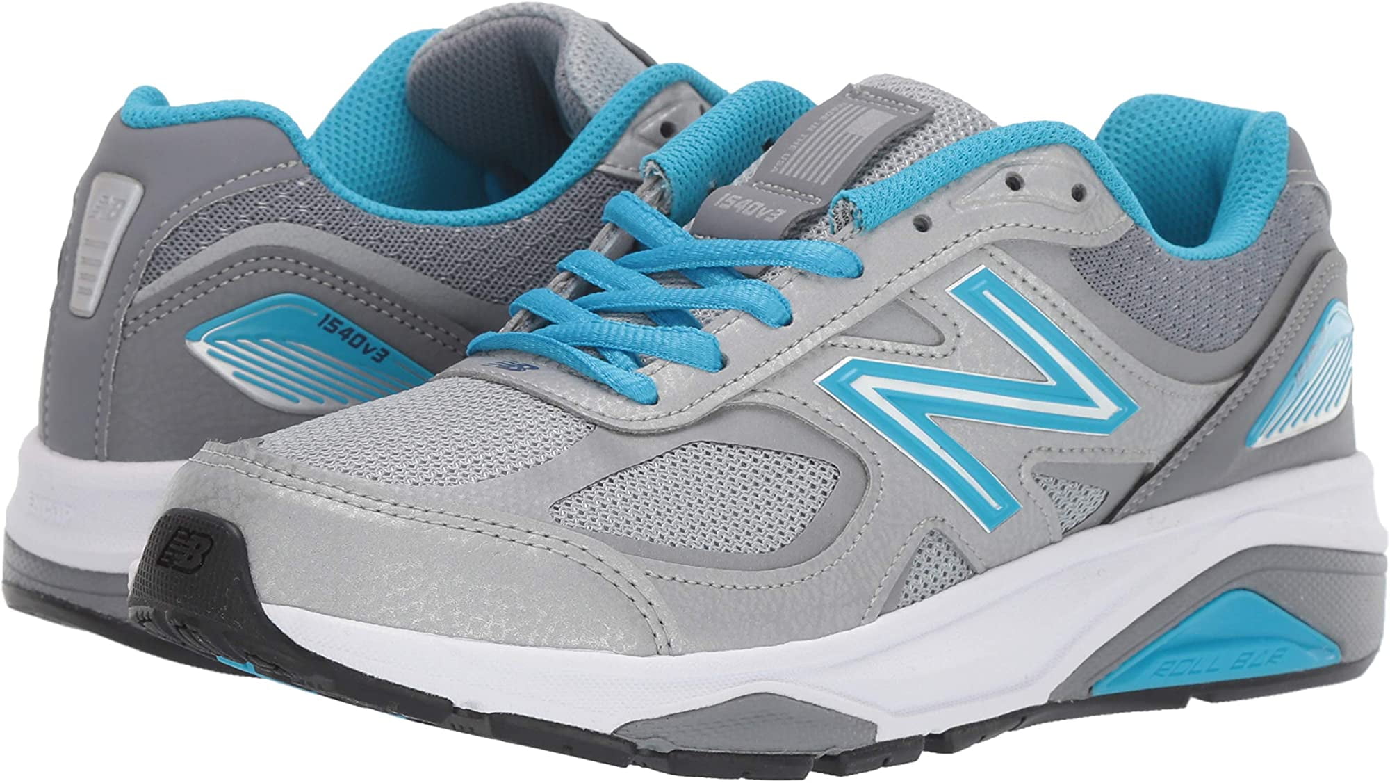 1540 V3 Running Shoe, Silver/Polaris 