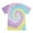 Jellybean, variant on Colortone Tie Dye T-Shirts Rainbow Adult Sizes, Men 100% Cotton