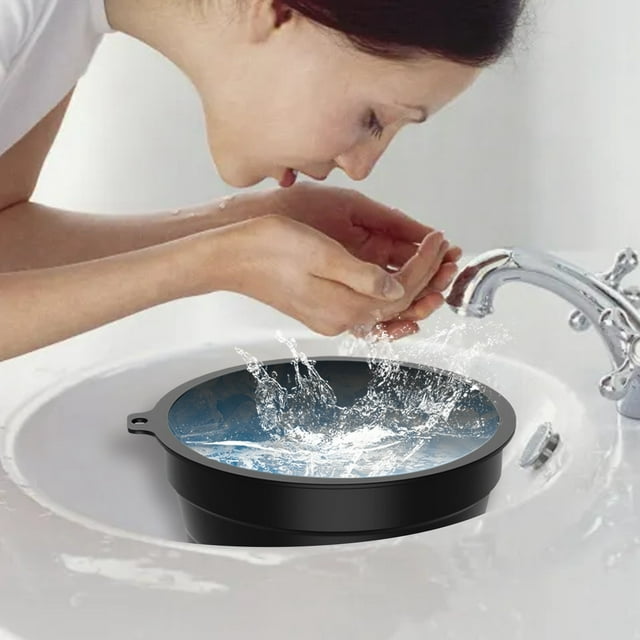 Silicone Foldable Ice Basin Ice Bath Basin Ice Bucket Ice Wash Basin Silicone Face Wash Ice Bath Basin