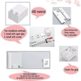 thumbnail image 3 of Retractable Clothesline - Invisible Wall Mount - Large Load Capacity - with Adjustable Stainless Steel Cord (Black), 3 of 5