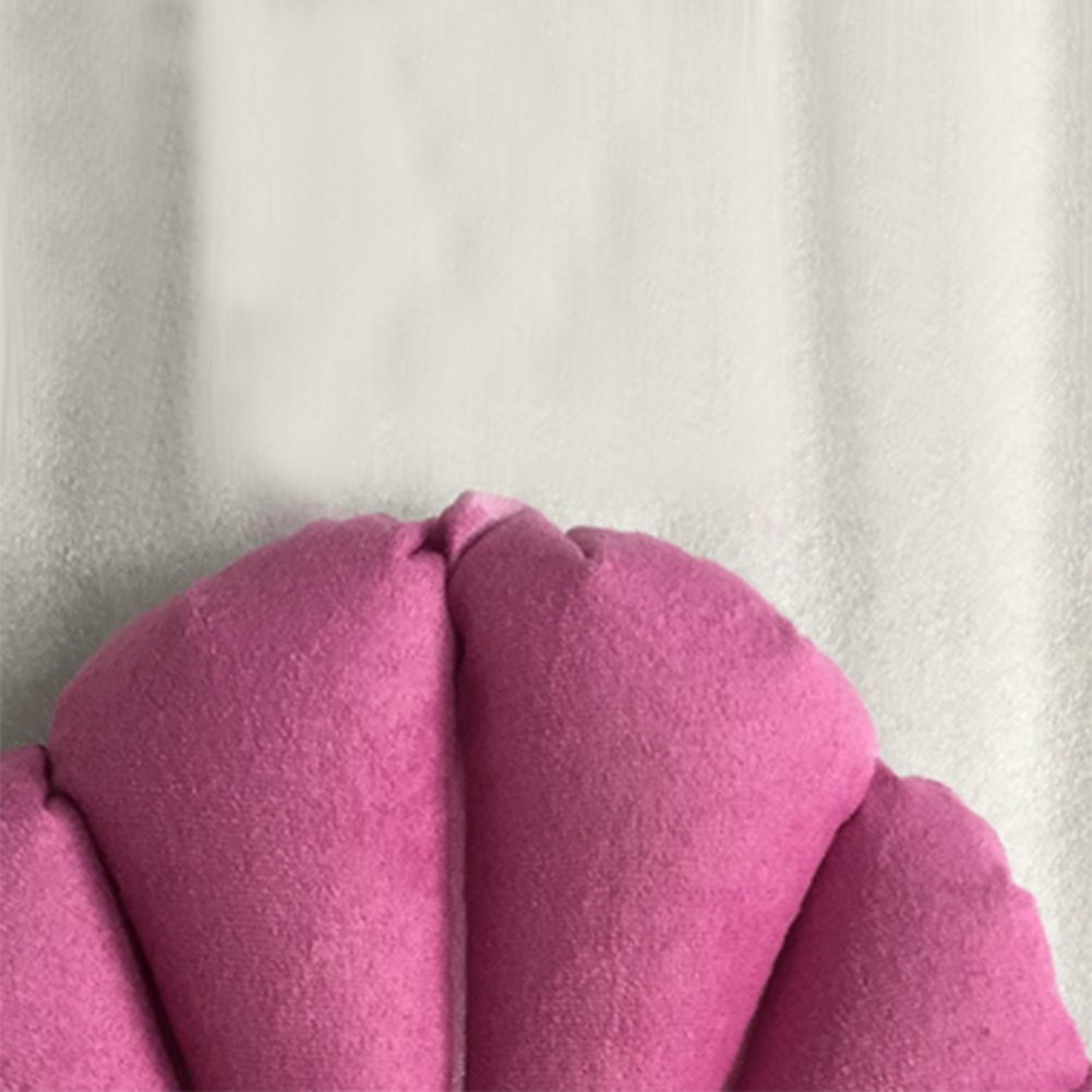 Home Furniture Diy Soft Shell Shape Terrycloth Covering Cushion