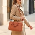 thumbnail image 5 of BadPiggies Crossbody Bag for Women Men, Nylon Waterproof Shoulder Purse Messenger Bag Lightweight Pocketbooks - Orange, 5 of 9