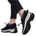 thumbnail image 3 of Orthopedic Sneakers for Women 2026,Breathable Mesh Slip On Shoes Arch Support Fashion Lightweight Wide Width Sport Shoe Casual Summer Lace Up Walking Outdoor Sneaker 42, 3 of 6