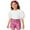 Pink, variant on Glam Sequin Scale Design Hot Pants For Girls Playful Summer Party Outfit Elastic Waist Shorts