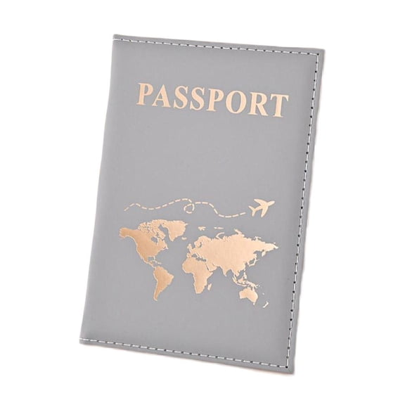 Carroterr Unisex PU Leather Passport Cover for Travel Hot Q0 S5B6