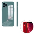 thumbnail image 2 of Glass Back Phone Covers with Solid Color Full Rugged Bumper Anti-Slip Design for Iphone 7P/8P/7/8/XS Max/XR/X/XS, 2 of 3