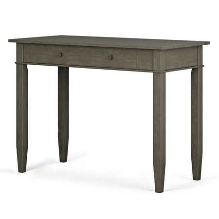 Simpli Home - Carlton Rectangular Contemporary Wood 1-Drawer Table - Farmhouse Gray